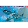 Academy 12282 Сборная модель самолета P-38E/J/L (1:48)