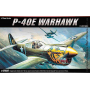 Academy 12468 Сборная модель самолёта P-40E WARHAWK (1:72)
