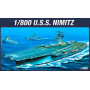 Academy 14213 Сборная модель корабля авианосец USS Nimitz (1:800)