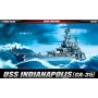 Academy 14107 Сборная модель корабля USS CA-35 INDIANAPOLIS (1:350)
