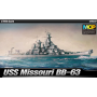 Academy 14222 Сборная модель корабля USS Missouri BB-63 (1:700)