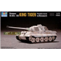 Trumpeter 07292 Сборная модель танка "Кингтигр" (башня Порше) с циммеритом (1:72)
